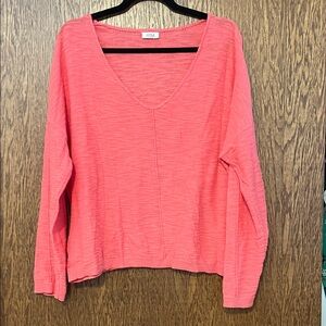 •A.N.A.• Long Sleeve V-Neck Top